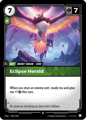 Eclipse Herald #059/298 — Origins