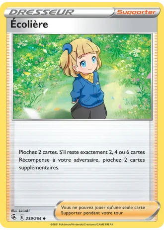 Écolière #239/264 — Poing de Fusion