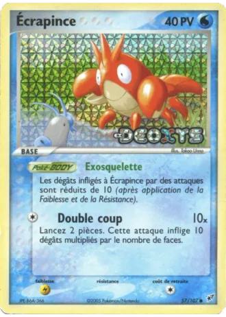 Écrapince #57 — EX Deoxys