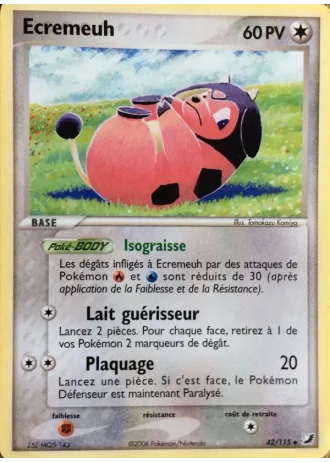 Ecremeuh #42/115 — EX Forces Cachées