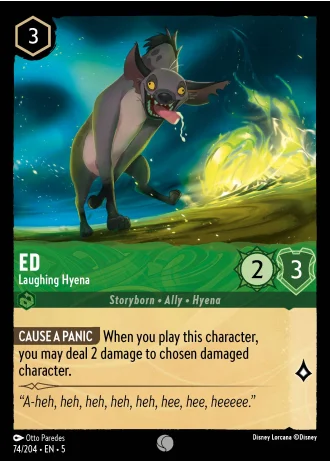 Ed - Laughing Hyena #74/204 — Shimmering Skies