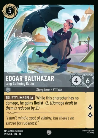 Edgar Balthazar - Long-Suffering Butler #173/257 — Hyperia City