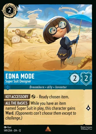 Edna Mode - Super Suit Designer #149/257 — Wilds Unknown