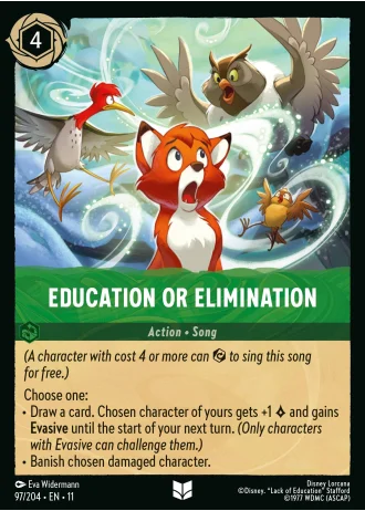 Education or Elimination #97/204 — Winterspell