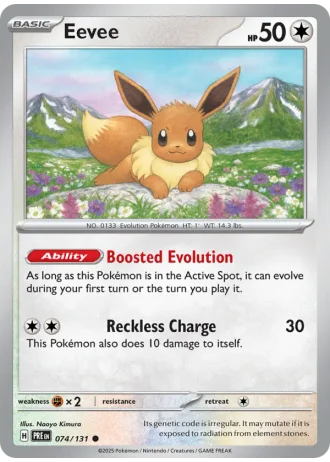 Eevee #074/131 — Prismatic Evolutions