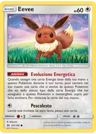 Eevee #101 — Sole e Luna