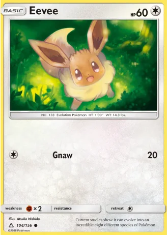 Eevee #104/156 — Ultra Prism