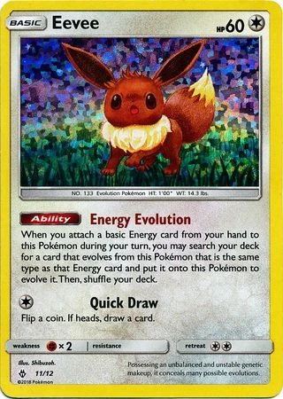 Eevee #11 — McDonald's Collection 2018
