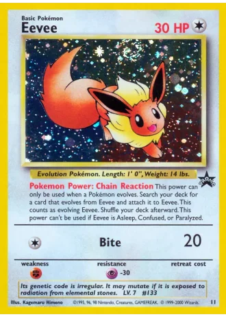 Eevee #11 — Wizards Promos