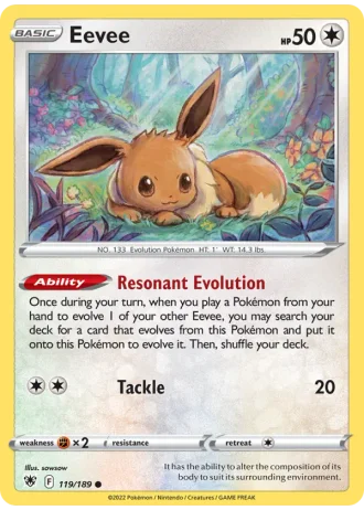 Eevee #119/189 — Astral Radiance