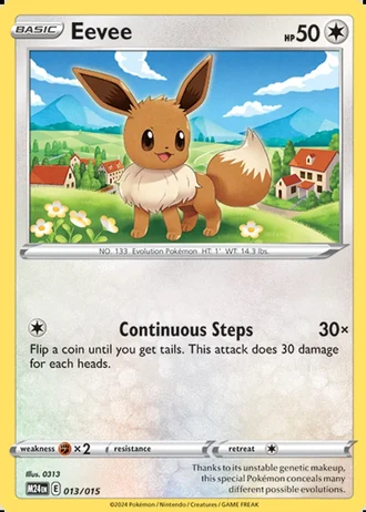 Eevee #13 — McDonald's Collection 2024