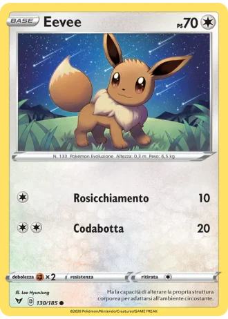 Eevee #130/185 — Voltaggio Sfolgorante