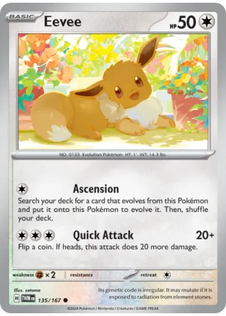 Eevee #135/167 — Twilight Masquerade