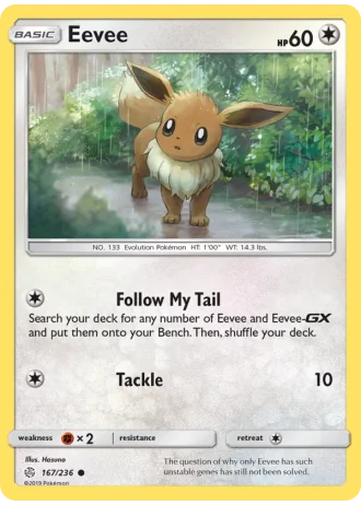 Eevee #167/236 — Cosmic Eclipse