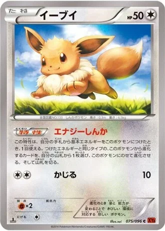 Eevee (1st Edition) #75/96 — Rising Fist (1st Edition)