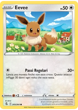 Eevee #205 — Colpo Fusione