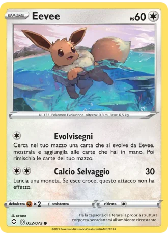 Eevee #52/72 — Destino Splendente