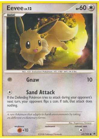 Eevee #63/100 — Alba Suprema