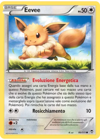 Eevee #80/111 — Colpi Furiosi
