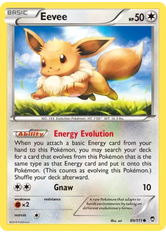 Eevee #80/111 — Furious Fists
