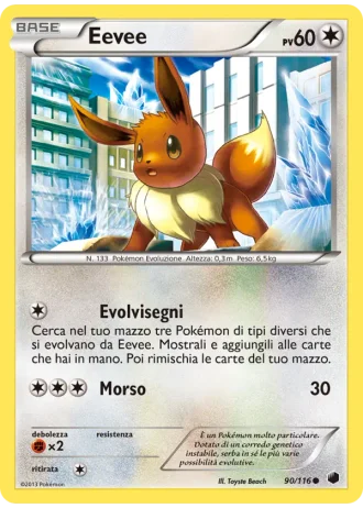Eevee #90/116 — Glaciazione Plasma
