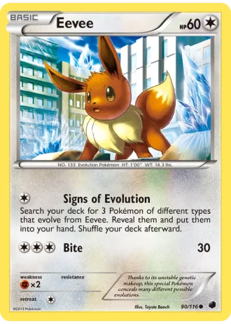 Eevee #90/116 — Plasma Freeze