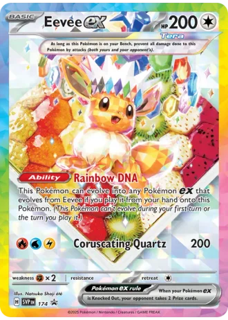 Eevee ex #174 — Scarlet & Violet Promos