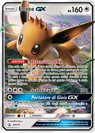 Eevee GX SM175 — Sole e Luna Promos