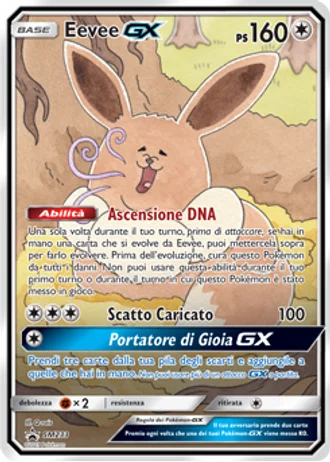 Eevee GX SM233 — Sole e Luna Promos