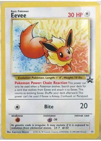 Eevee (JR East Stamp Rally 2000) — Unnumbered Promos