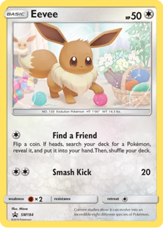 Eevee SM184 — Sun & Moon Promos