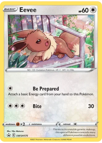 Eevee #SWSH175 — Sword & Shield Promos
