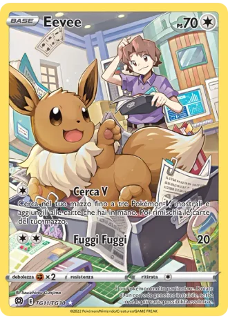 Eevee TG11/30 — Galleria degli Allenatori (Astri Lucenti)
