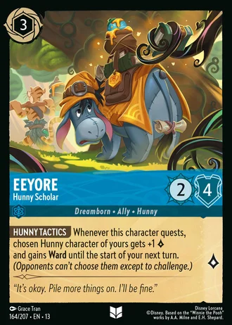 Eeyore - Hunny Scholar #164/261 — Attack of the Vine!