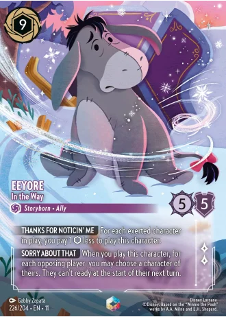 Eeyore - In the Way #226/204 — Winterspell
