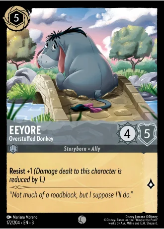 Eeyore - Overstuffed Donkey #172/204 — Into the Inklands