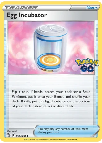 Egg Incubator #066/78 — Pokémon GO
