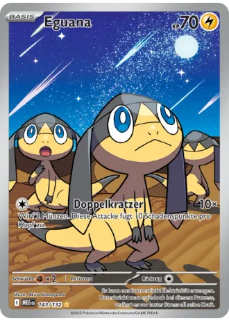 Eguana #143/132 — Mega-Entwicklung