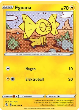 Eguana #98/264 — Fusionsangriff