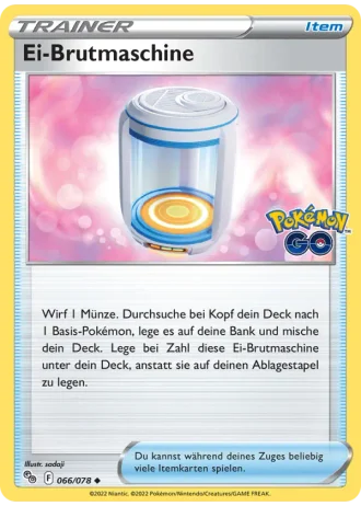 Ei-Brutmaschine #066/78 — Pokémon GO