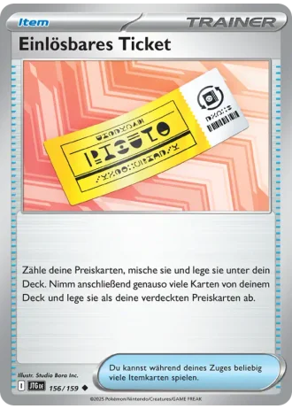 Einlösbares Ticket #156/159 — Reisegefährten