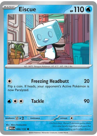 Eiscue #044/132 — Mega Evolution