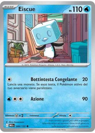 Eiscue #044/132 — Megaevoluzione