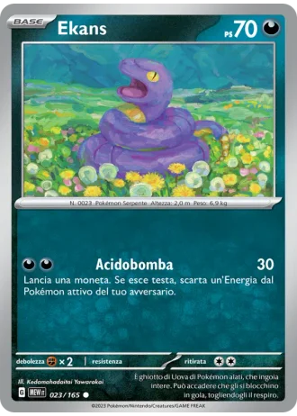 Ekans #023/165 — 151