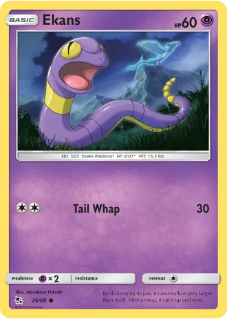 Ekans #26/68 — Destino Sfuggente