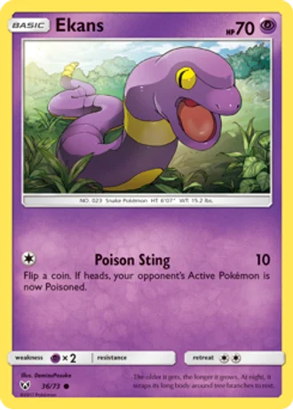 Ekans #36 — Shining Legends