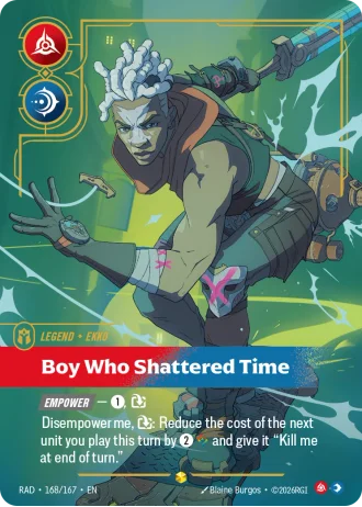 Ekko, Boy Who Shattered Time #168/167 — Radiance