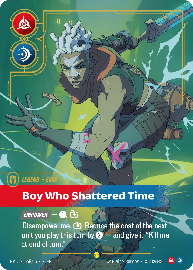 Ekko, Boy Who Shattered Time #168 — Radiance
