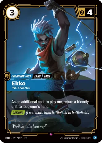 Ekko, Ingenious #061/167 — Radiance