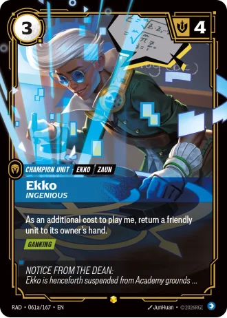Ekko, Ingenious #061a/167 — Radiance